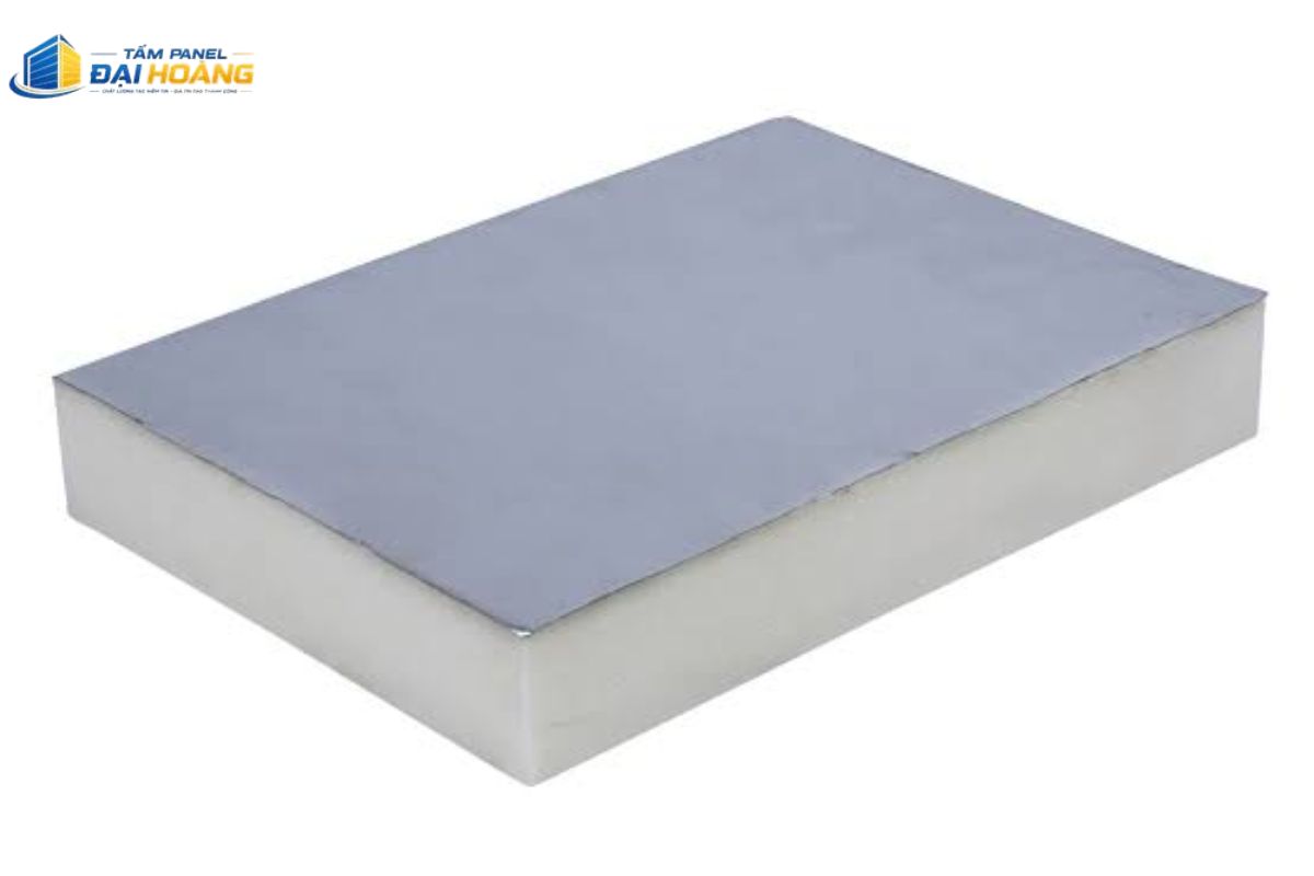 Tấm panel PIR phủ foil giấy bạc chịu nhiệt chuyên dùng để lót sàn, ốp trần cách nhiệt và bảo ôn hệ thống ống gió