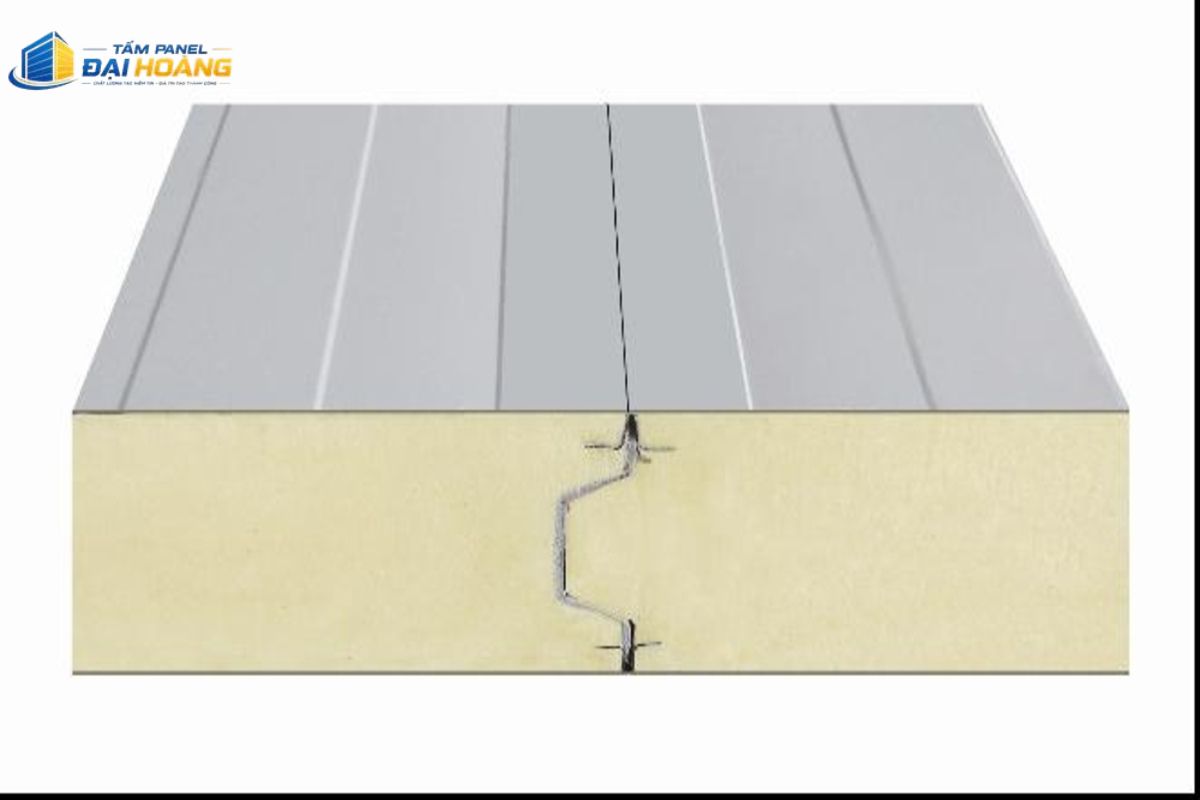 Tấm Panel PU cách nhiệt kho lạnh và phòng sạch với lõi Polyurethane cách âm chống cháy vượt trội