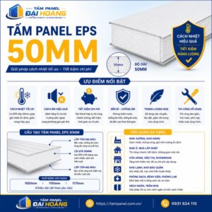 Tấm panel eps 50mm