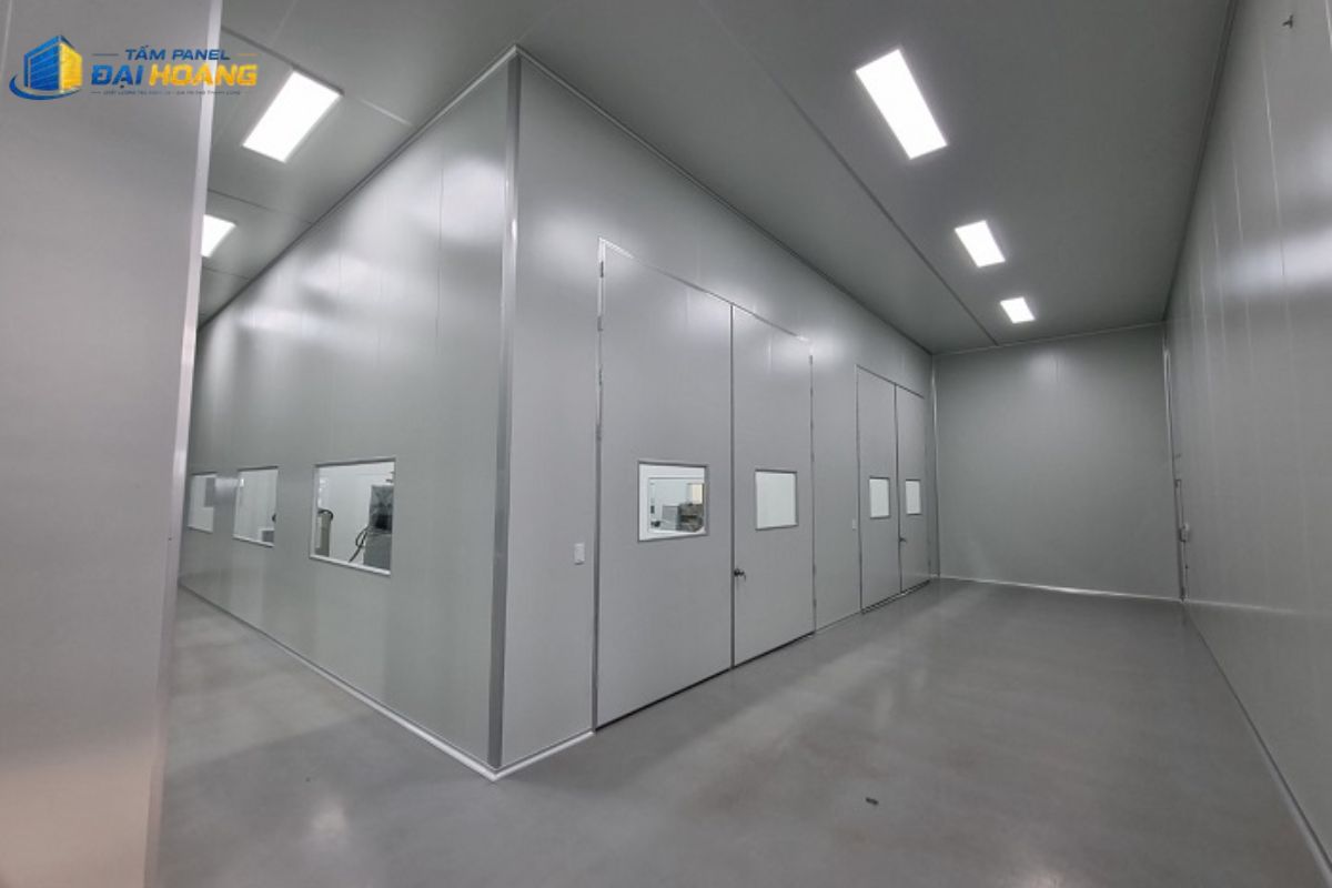 Hệ thống kho mát bảo quản nông sản duy trì nhiệt độ ổn định nhờ lắp đặt vách bao bằng tấm Panel PU 75mm