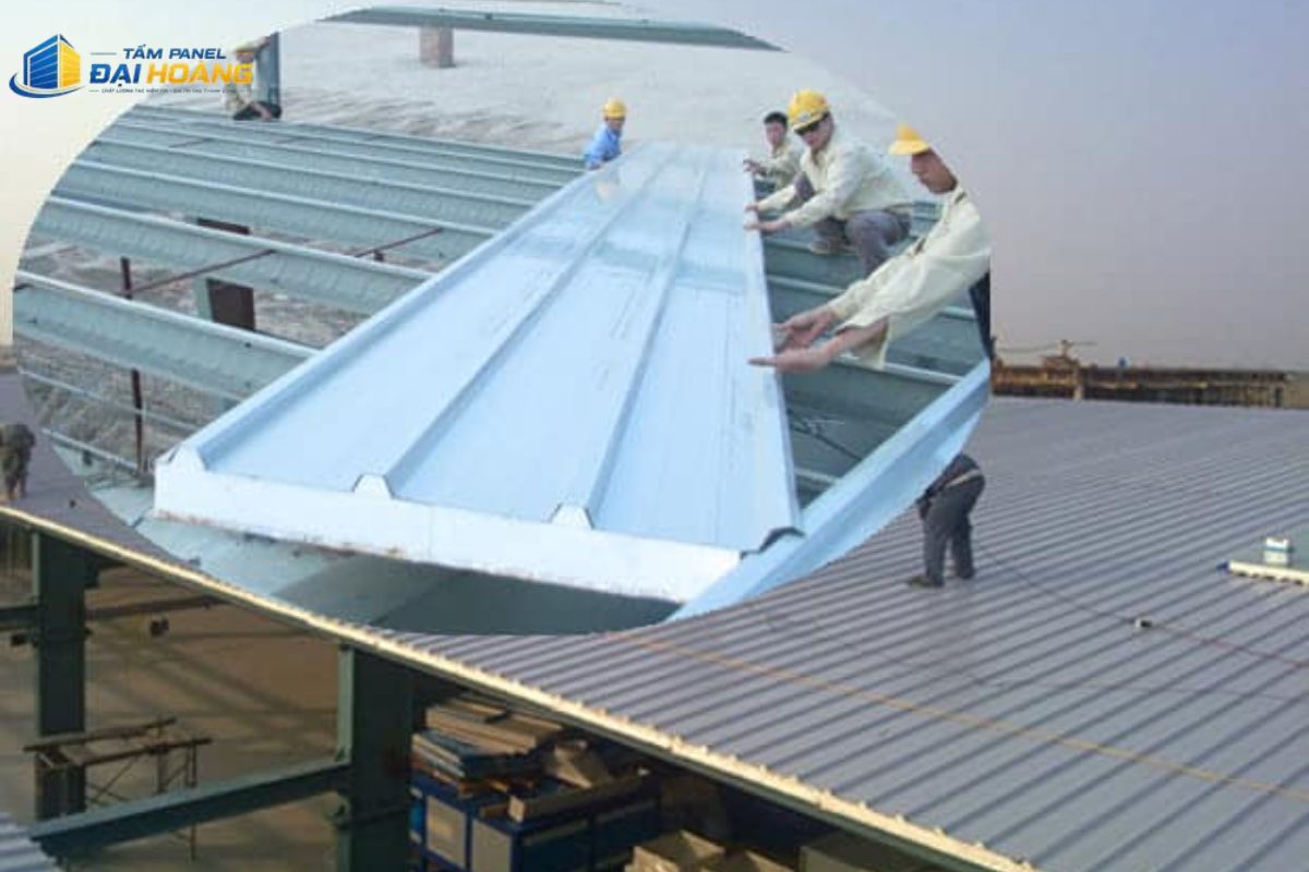 Thi công nhà tiền chế hiện đại với hệ thống vách trần lắp ghép từ tấm xốp cách nhiệt EPS