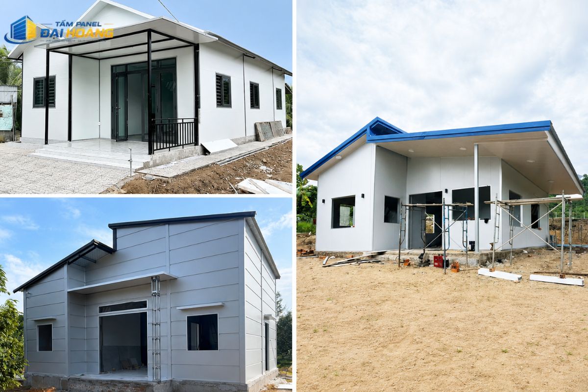 Thi công tấm panel An Giang tại công trình nhà ở thực tế