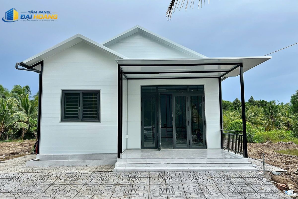 Hoàn thành thi công tấm panel An Giang ảnh nhà ở đạt chuẩn thẩm mỹ, cách nhiệt tốt và sẵn sàng bàn giao đưa vào sử dụng