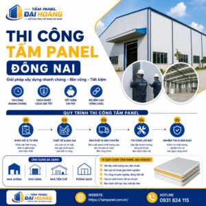 thi công tấm panel Đồng Nai