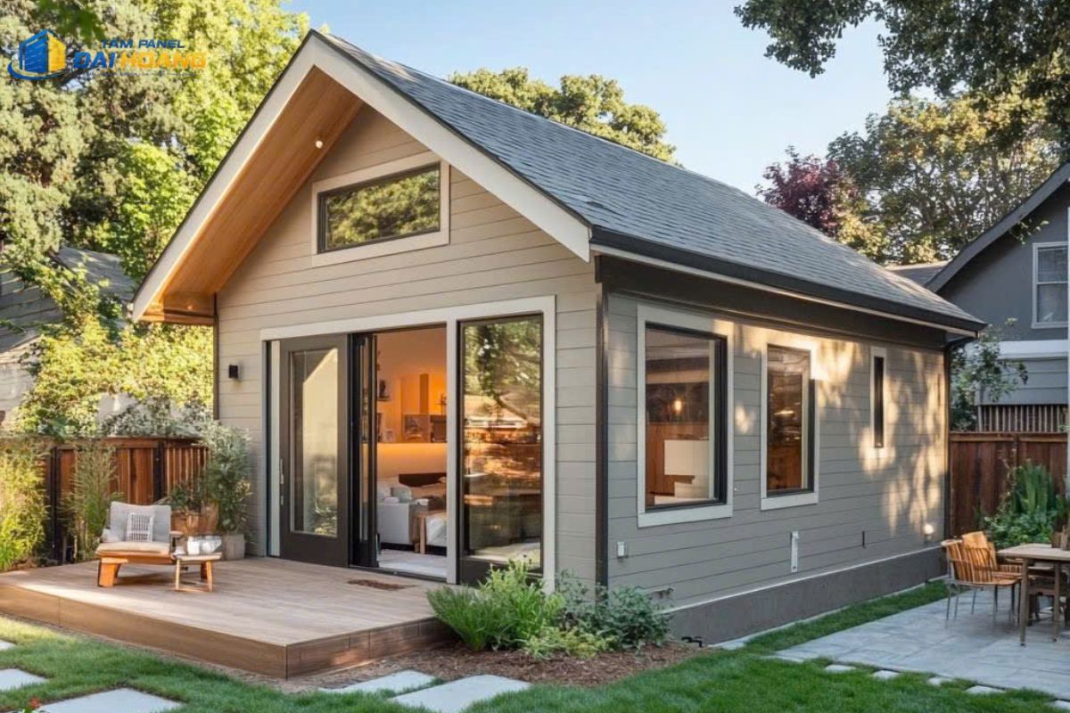 Lắp đặt vách panel hoàn thiện cho nhà ở bởi Đại Hoàng