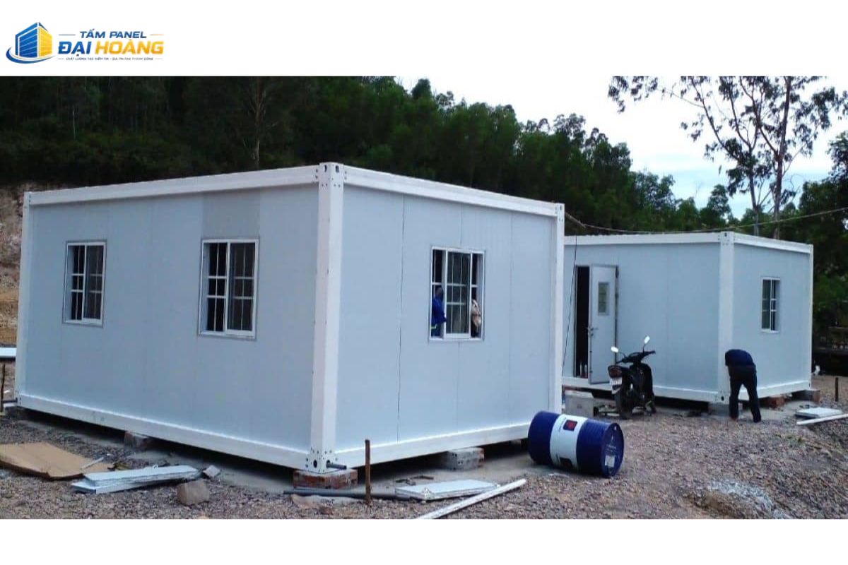Hoàn thành thi công tấm panel phường An Phú Đông làm nhà lắp ghép có thể tháo dỡ và di chuyển dễ dàng khi cần