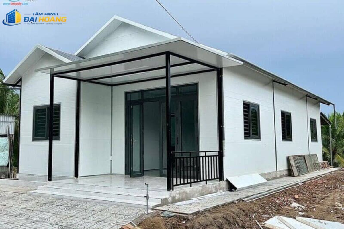Công trình panel hoàn thiện sạch đẹp tại khu dân cư
