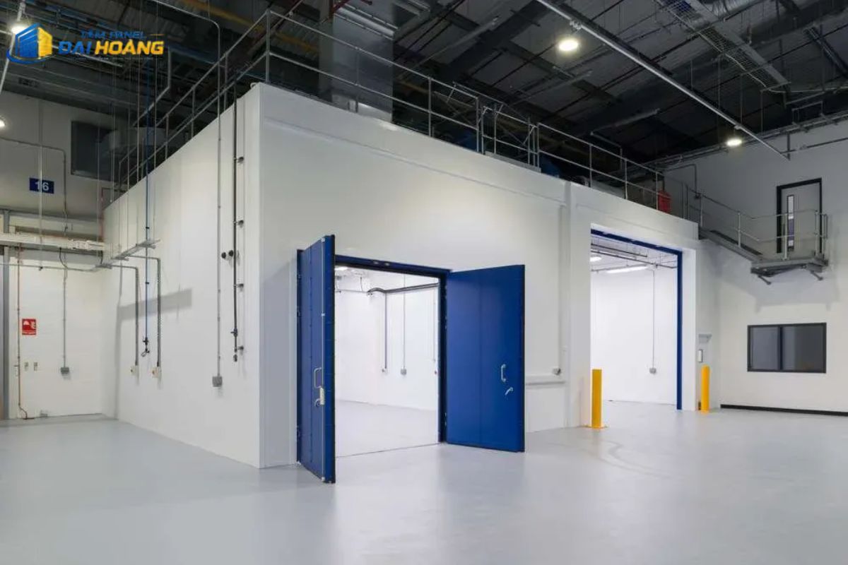 Hoàn thiện thi công tấm panel phường Vườn Lài cho công trình nhà xưởng