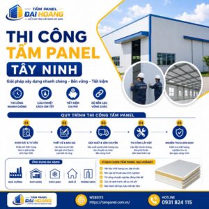 thi công tấm panel Tây Ninh
