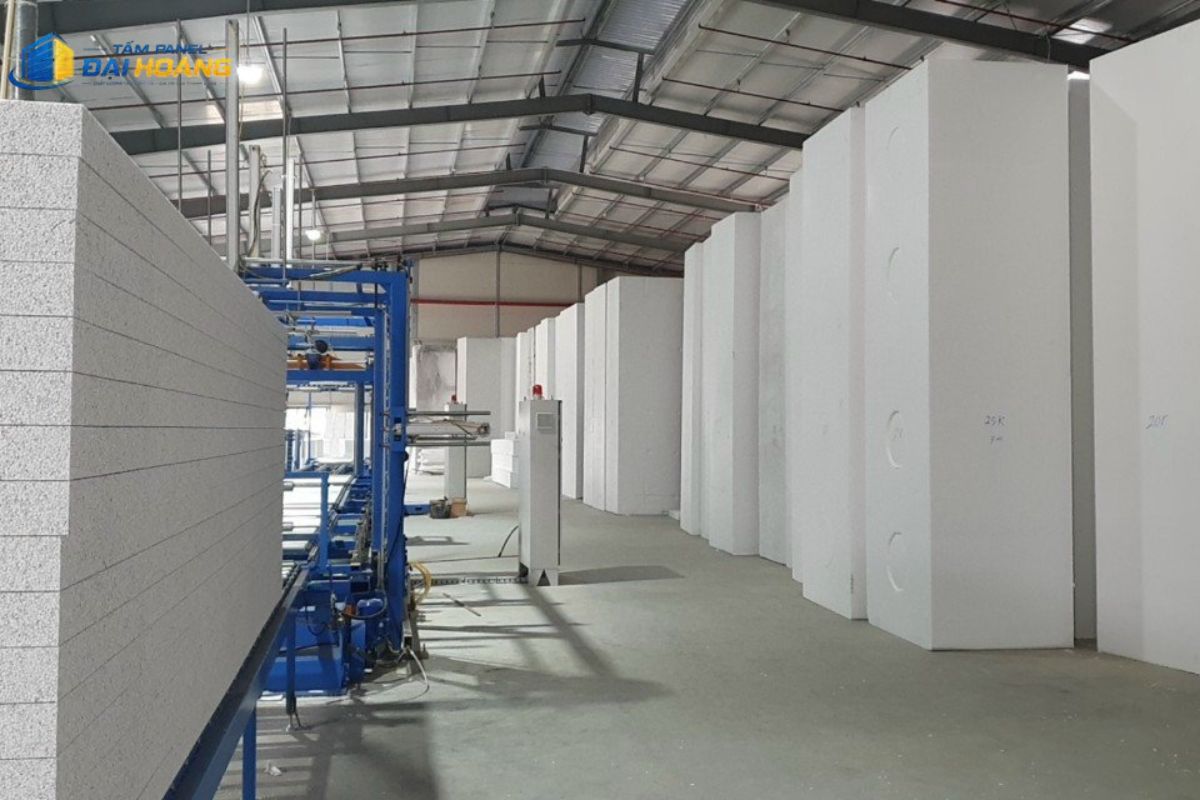 Tấm xốp tôn nền EPS sử dụng nâng sàn công trình