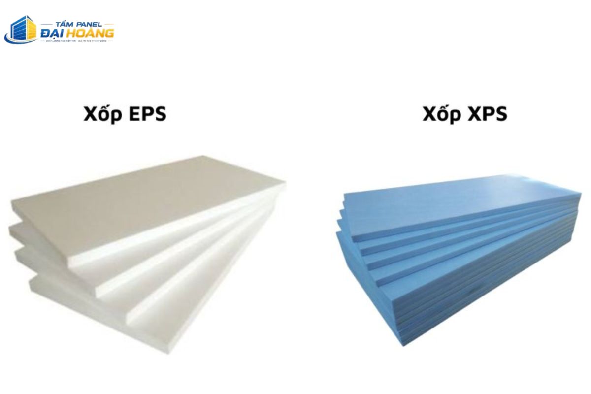 So sánh tấm xốp EPS và xốp XPS chịu lực